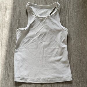 Lululemon Athletica White Tank Top